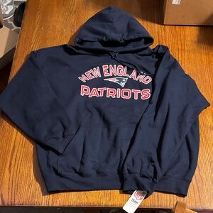 New England Patriots Navy Hoodie